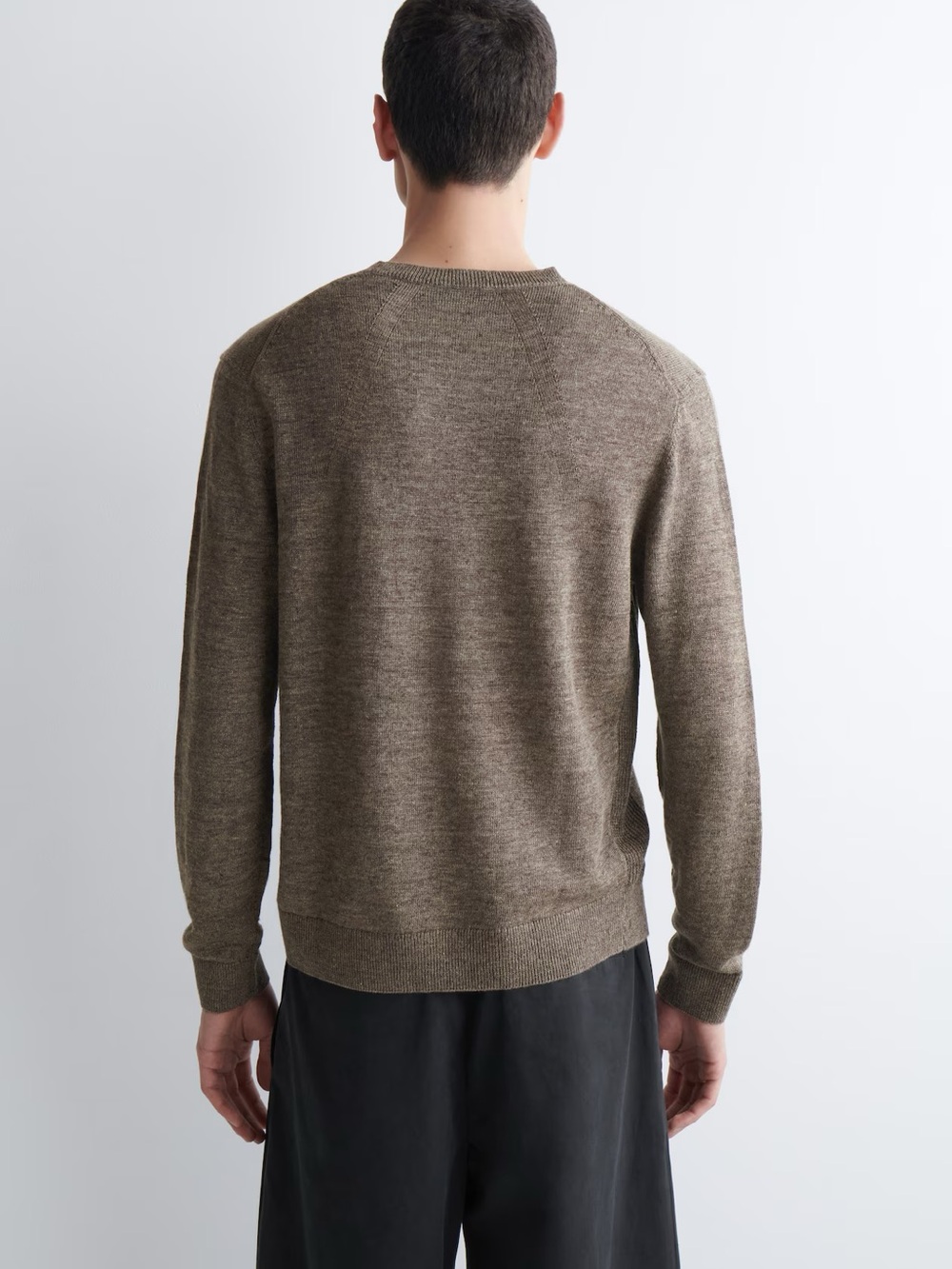 NWT (size M) COS KNITTED LINEN CREW-NECK SWEATER - Picture 5 of 6
